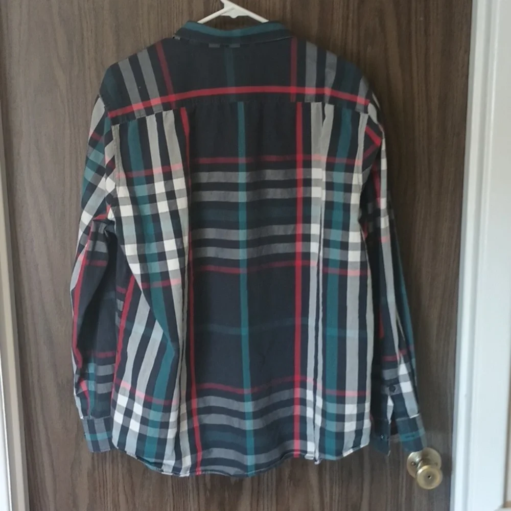 Perry Ellis Men's Plaid Shirt - Multicolor - Picture 2 of 3